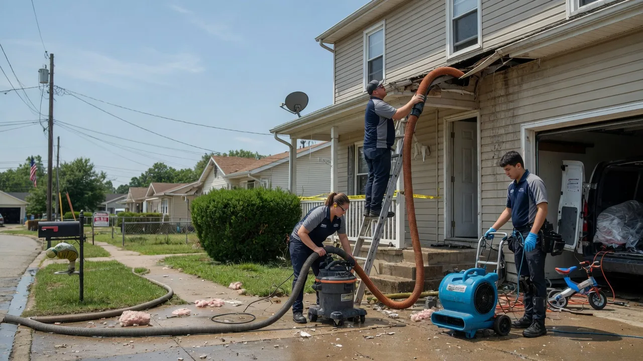 Water Damage Restoration in Houston, PA near me